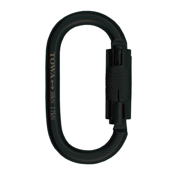 Oval steel carabiner auto lock（オーバル スチールカラビナ オートロック）