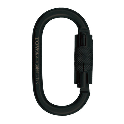 Oval steel carabiner auto lock（オーバル スチールカラビナ オートロック）