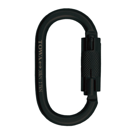 Oval steel carabiner auto lock（オーバル スチールカラビナ オートロック）
